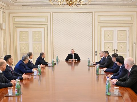 Prezident kəşfiyyat rəhbərlərini qəbul etdi