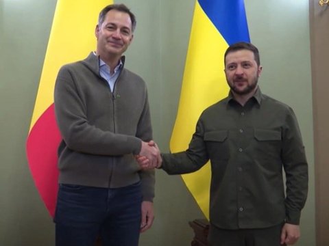 Belçika dondurulmuş Rusiya aktivlərindən Ukraynaya verən ilk ölkə olub