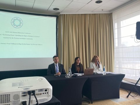 Polşada Qərbi azərbaycanlılardan danışıldı