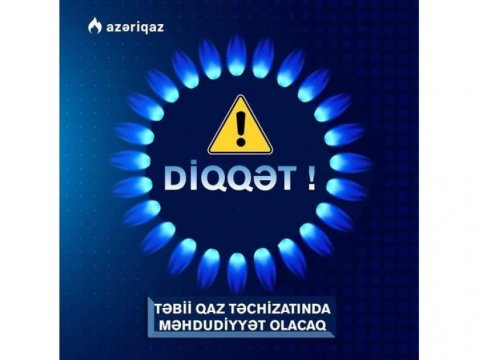 Üç rayonun qazı KƏSİLƏCƏK