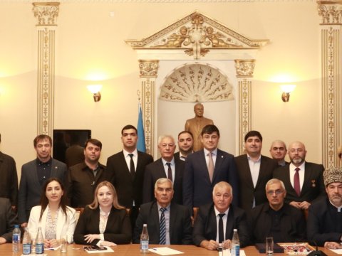 Dağıstanın Azərbaycan icmasının nümayəndələri Bakıda - FOTOLAR