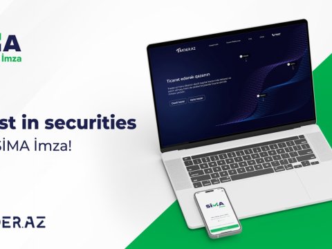 Qiymətli kağızlara investisiya SİMA İmza ilə daha rahat!