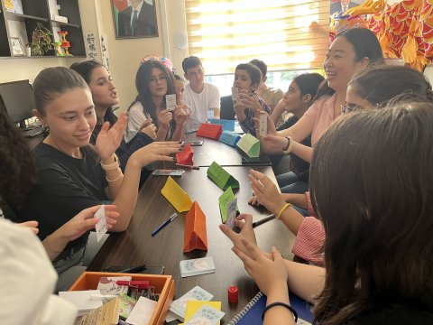 ADU-da Çin Stolüstü Oyunlar Klubu açılıb - FOTOLAR