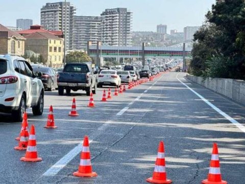 Bakı-Sumqayıt yolunda avtobus zolağına girənlər 40 manat cərimələnəcək - XƏBƏRDARLIQ