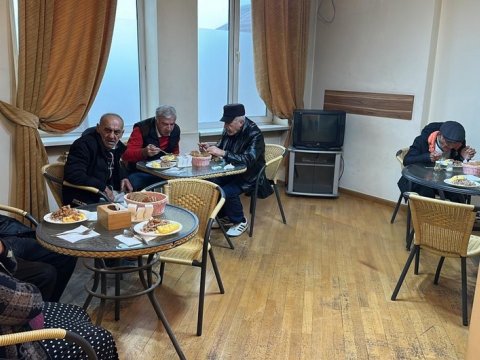 Xankəndidə ermənilər üçün sığınacaq yaradıldı - FOTOLAR