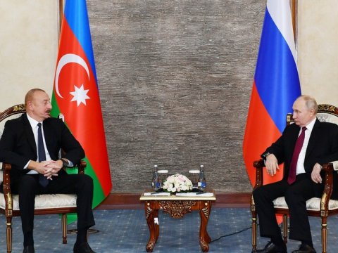 İlham Əliyev Putinlə bu mövzuları müzakirə etdi 