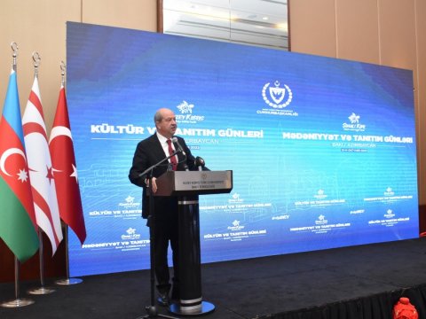 Ersin Tatarın şərəfinə ziyafət verildi