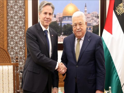 Blinken Mahmud Abbasla görüşdü