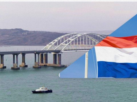 Niderland şirkətləri Krım körpüsünün tikintisinə kömək edib