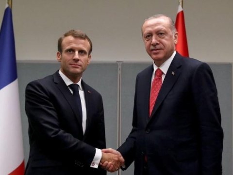 Ərdoğan və Makron telefonla DANIŞDI