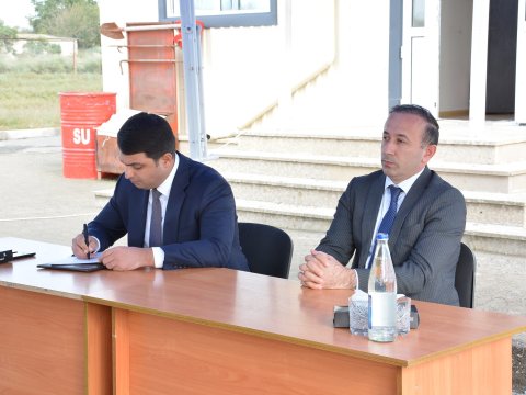 Neftçalada kənd sakinlərinin problemləri dinlənildi - FOTOLAR