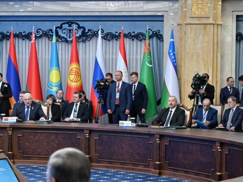 Bişkekdə MDB Dövlət Başçıları Şurasının geniş tərkibdə iclası BAŞLADI