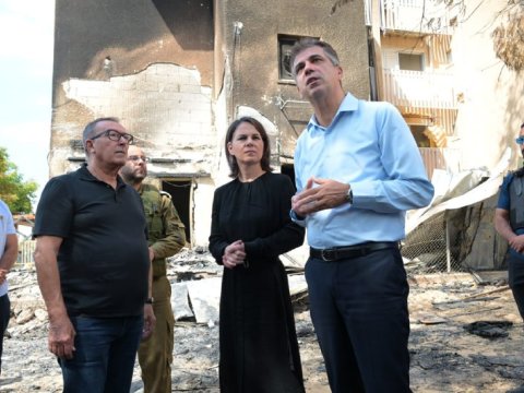 Almaniya XİN başçısı İsraildə