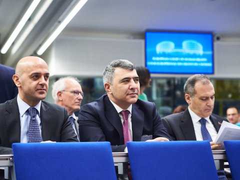 İnam Kərimov Strasburqda - FOTO