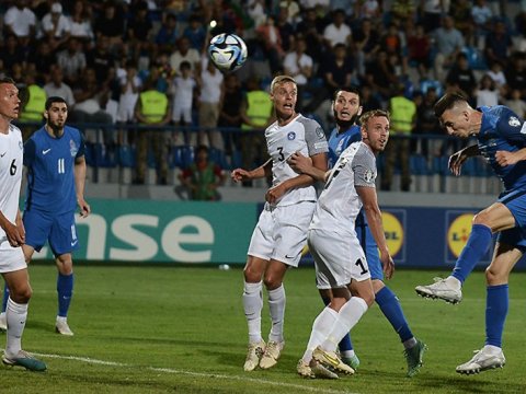 Estoniya-Azərbaycan matçında start heyətlər 