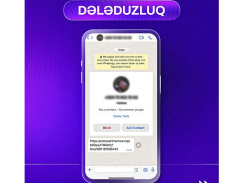 Hədiyyə kampaniyası adı ilə insanları aldadırlar - XƏBƏRDARLIQ