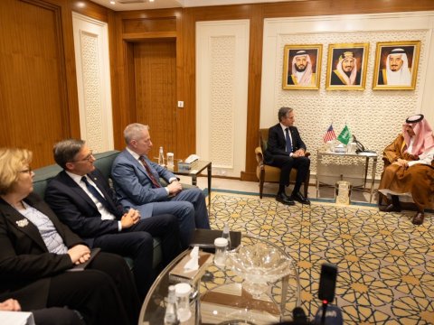 Blinken həmkarı ilə İsraili müzakirə etdi 