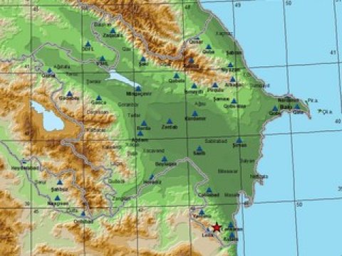 Azərbaycanda zəlzələ oldu