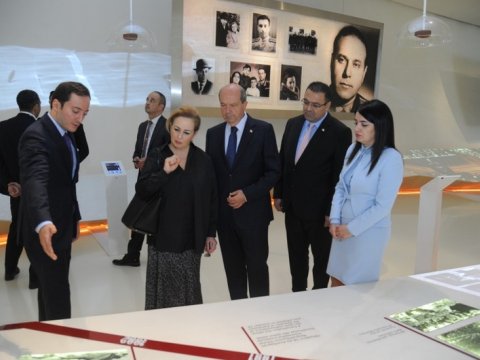 Ersin Tatar Heydər Əliyev Mərkəzində
