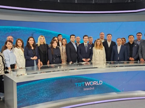 Mətbuat katiblərinin Türkiyəyə səfəri başa çatdı