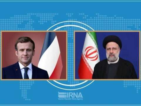 Makron və Rəisi danışıqlar apardı