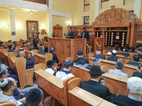 Azərbaycanda İsraildəki qurbanların xatirəsi yad edildi