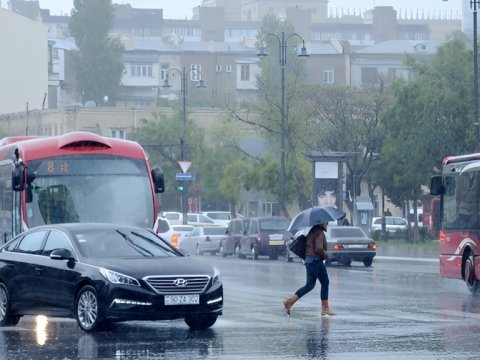 Hava ilə bağlı XƏBƏRDARLIQ: Külək, leysan...