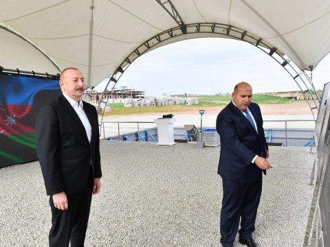 Füzulidə ikinci yaşayış kompleksi inşa olunur - FOTOLAR