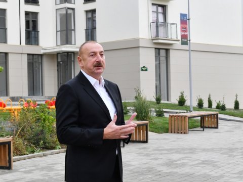 Biz öz doğma diyarımıza bağlı olan xalqıq - İlham Əliyev