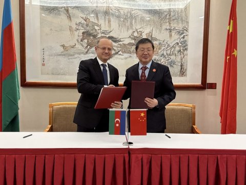 Azərbaycan və Çin arasında memorandum imzalandı