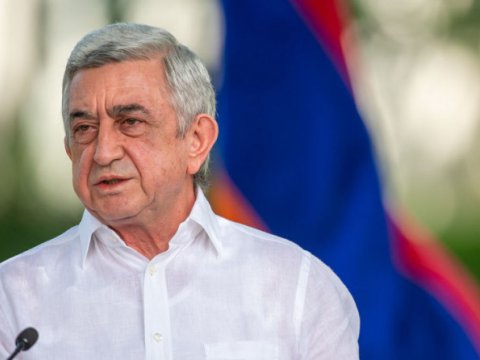 İrəvanda Serj Sarkisyanın məhkəməsi keçirilir