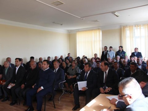 Goranboyda növbəti səyyar qəbul - FOTOLAR
