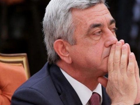 Sarkisyan Qarabağla bağlı suala cavab verə bilmədi