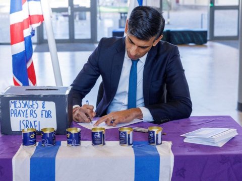 Sunak İsrailə gedir