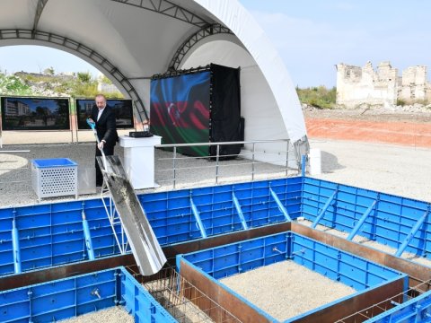 Füzulidəki üçüncü yaşayış kompleksində 3 mindən çox insan yaşayacaq