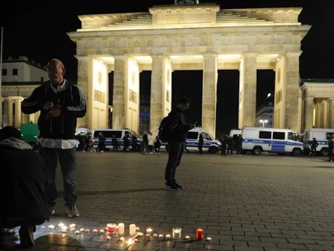 Berlində gərginlik: Yəhudi mərkəzinə 