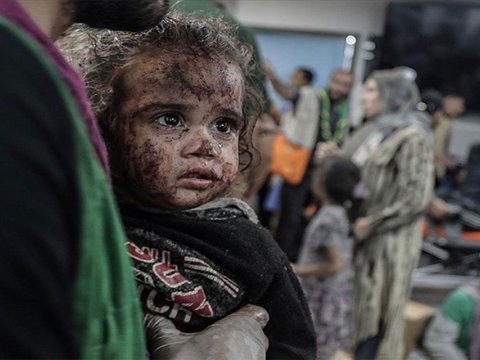 Qəzzada ölən fələstinlilərin sayı açıqlandı