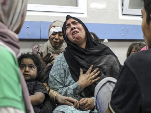 Qəzzada 800 nəfərin həlak olduğu ƏL-ƏHLİ XƏSTƏXANASI