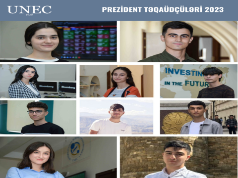 UNEC-in 10 tələbəsi Prezident təqaüdünü qazandı