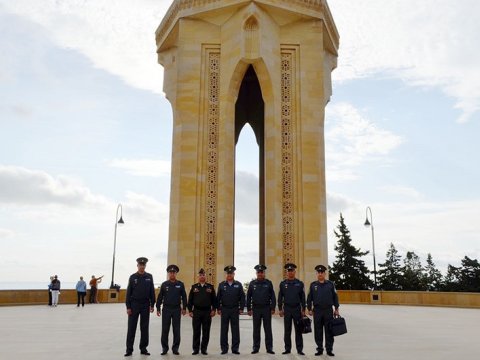 Özbəkistan Müdafiə Nazirliyinin nümayəndə heyəti Azərbaycanda