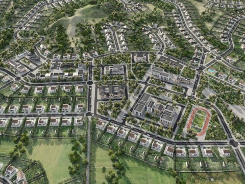 Cəbrayılın Horovlu kəndi gələcəkdə belə görünəcək - VİDEO 