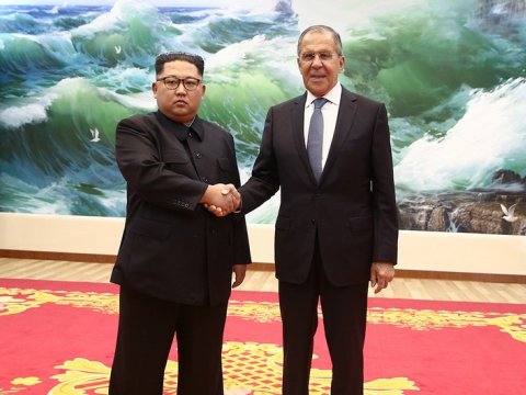 Şimali Koreya lideri Lavrovla görüşdü