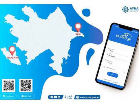 “Biletim.az” portalından Naxçıvana onlayn bilet almaq olar