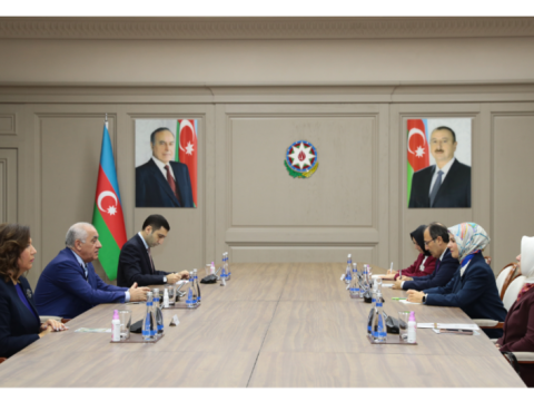 Əli Əsədov türkiyəli nazirlə görüşdü