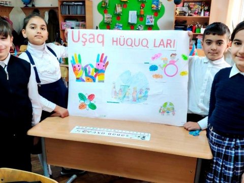 Azərbaycanda uşaq hüquqları aylığı elan olundu