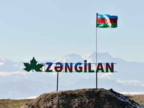 Zəngilanda artıq oranın əsl sahibləri yaşayır