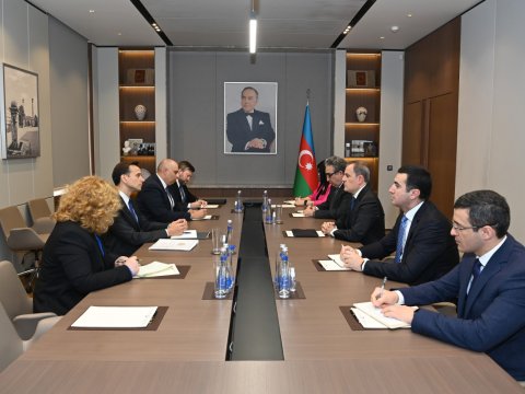 Ceyhun Bayramov ABŞ Dövlət Departamentinin nümayəndəsini qəbul etdi