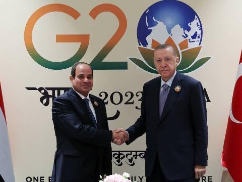 Ərdoğan Sisi ilə İsrail-Fələstin məsələsini müzakirə etdi 