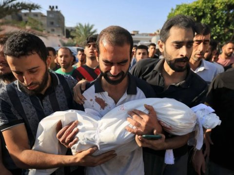 1,4 milyon insan Qəzzadan məcburi köçkün düşüb