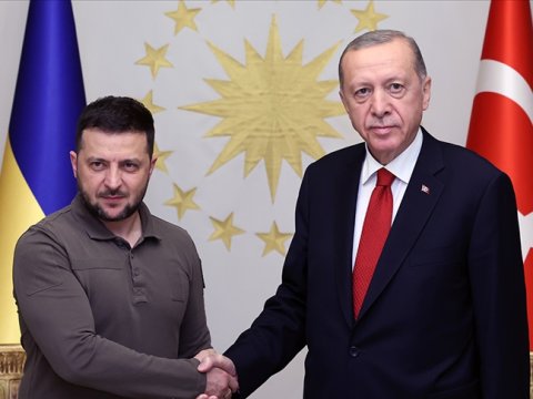 Ərdoğan Zelenski ilə danışıq apardı